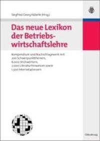 Cover: 9783486583052 | Das neue Lexikon der Betriebswirtschaftslehre | Siegfried G. Häberle