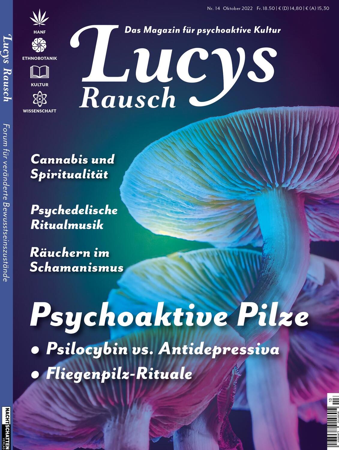 Cover: 9783037884140 | Lucys Rausch Nr. 14 | Das Gesellschaftsmagazin für psychoaktive Kultur