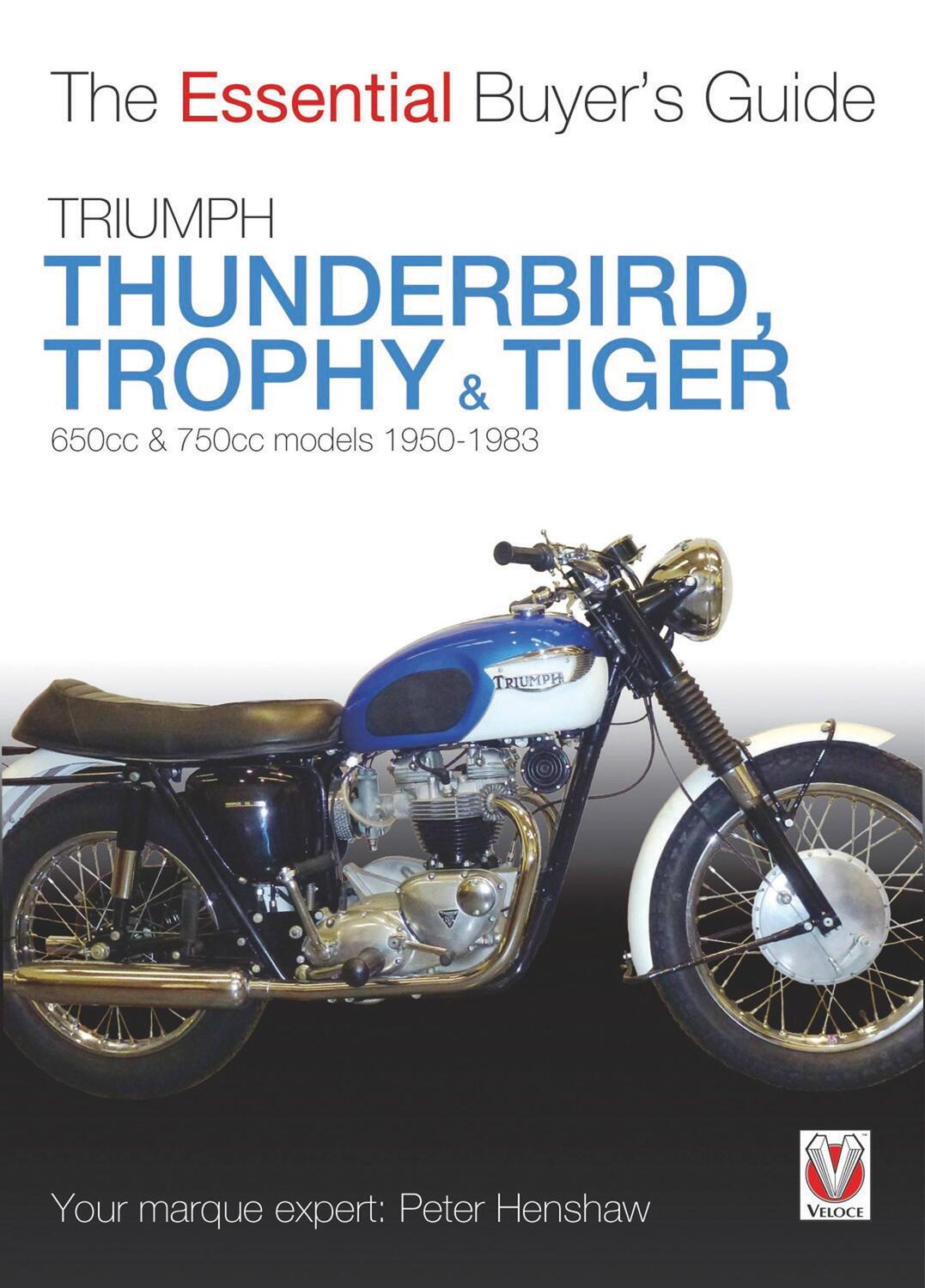 Cover: 9781845846091 | Triumph Trophy &amp; Tiger | The Essential Buyer's Guide | Peter Henshaw