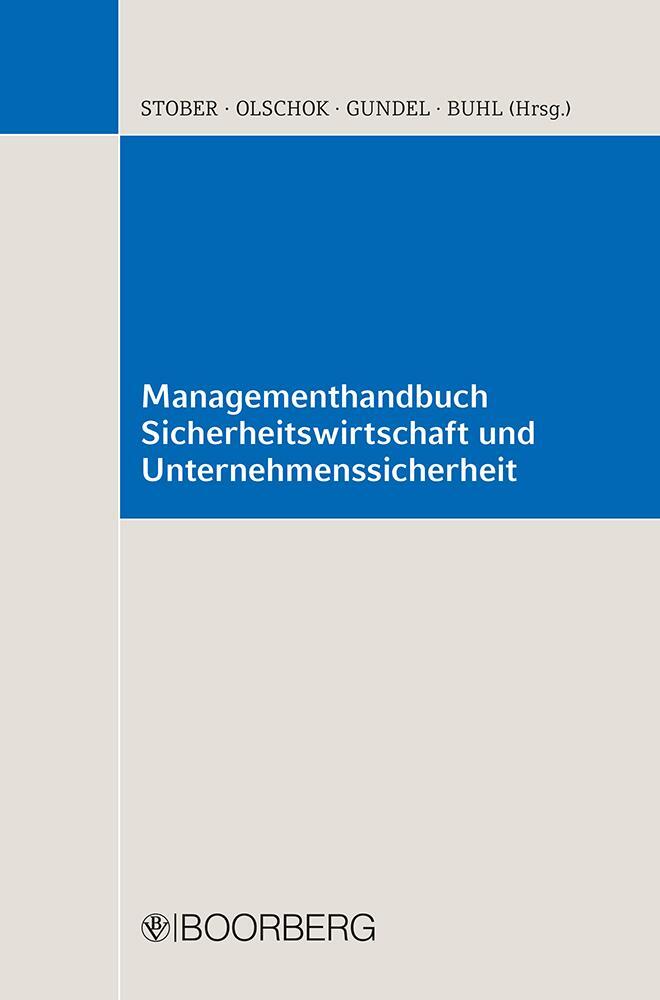 Cover: 9783415047761 | Managementhandbuch Sicherheitswirtschaft und Unternehmenssicherheit