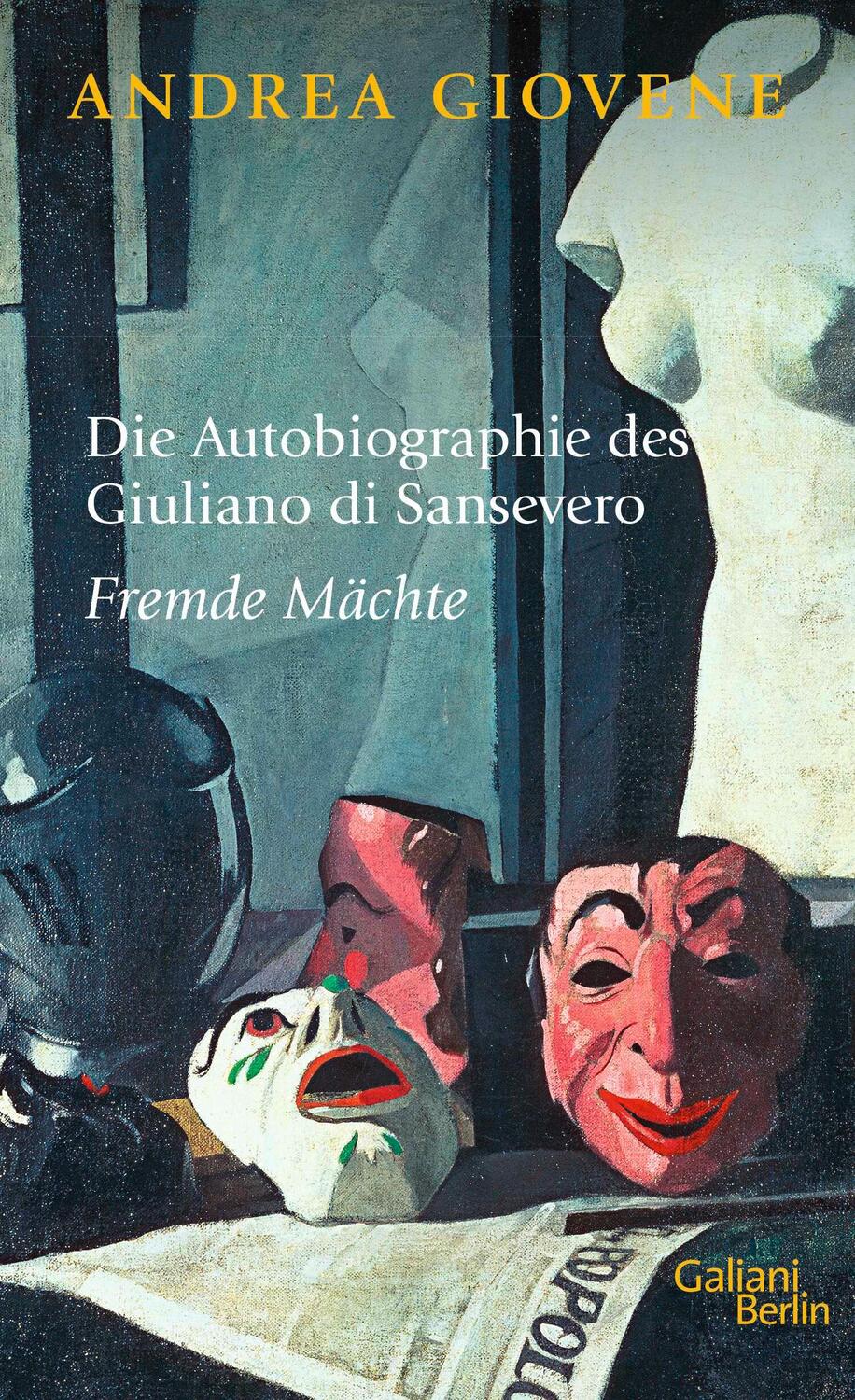 Cover: 9783869712680 | Die Autobiographie des Giuliano di Sansevero | Fremde Mächte | Giovene