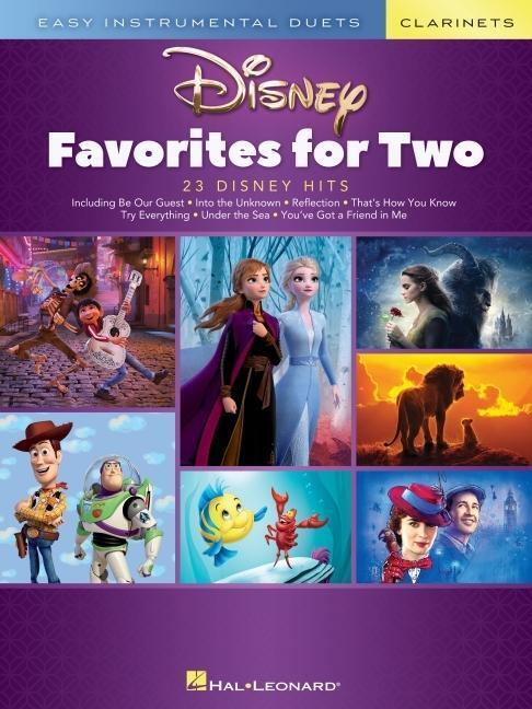 Cover: 9781705153567 | Disney Favorites for Two: Easy Instrumental Duets - Clarinet Edition