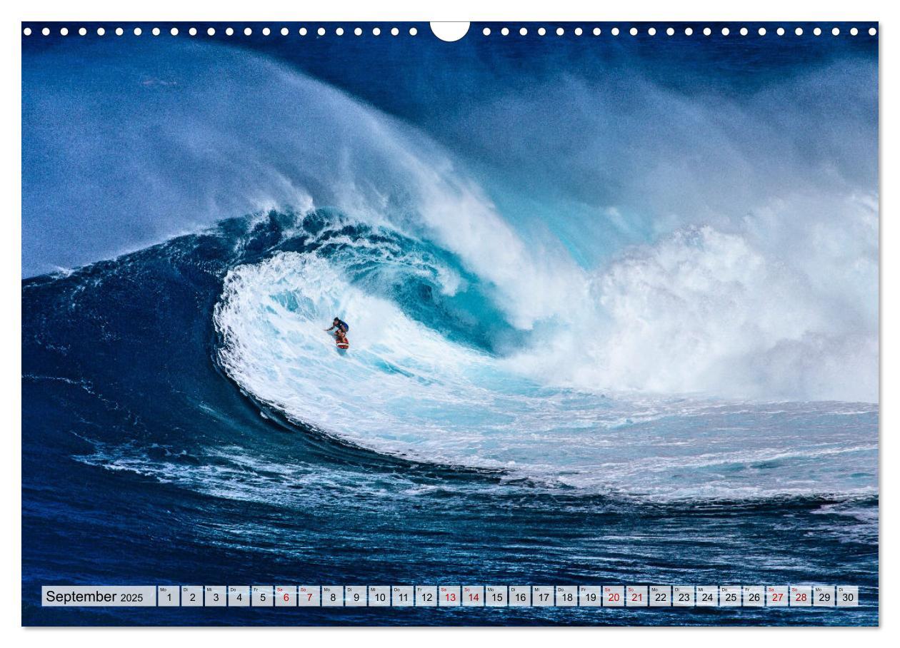 Bild: 9783383921179 | Surfen - from Inside the Barrel (Wandkalender 2025 DIN A3 quer),...