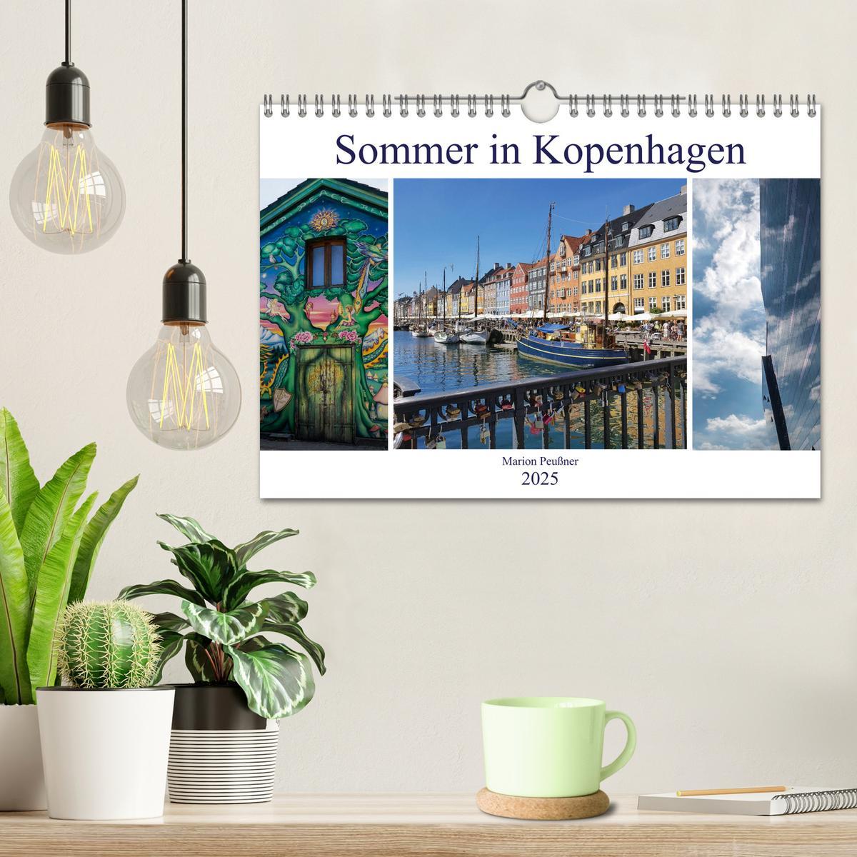 Bild: 9783435306824 | Sommer in Kopenhagen (Wandkalender 2025 DIN A4 quer), CALVENDO...