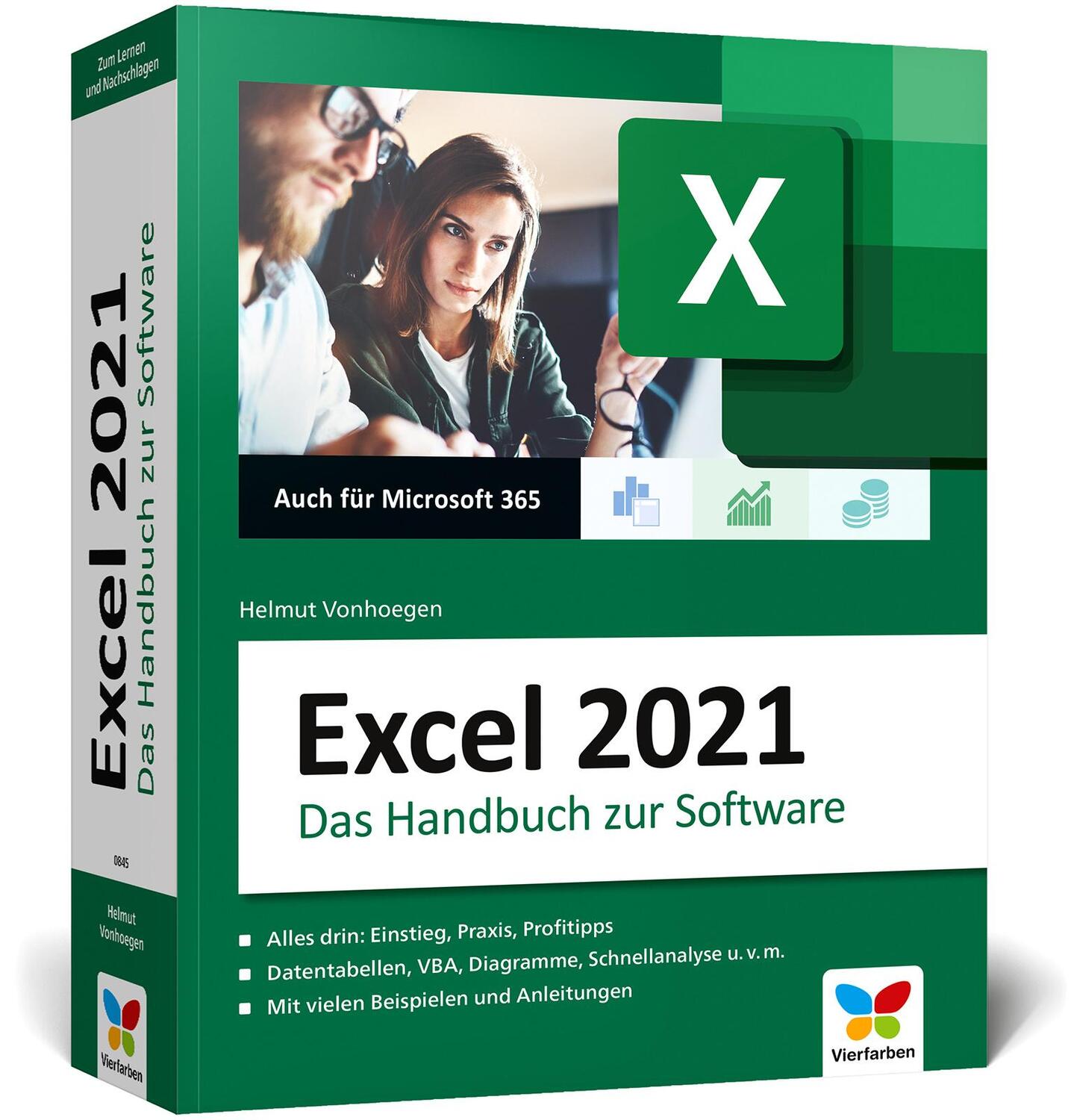 Cover: 9783842108455 | Excel 2021 | Helmut Vonhoegen | Taschenbuch | 1079 S. | Deutsch | 2021
