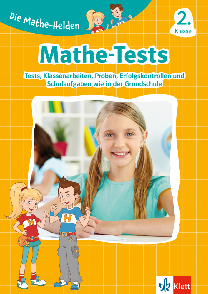 Cover: 9783129496657 | Klett Die Mathe-Helden: Mathe-Tests 2. Klasse | Broschüre | 64 S.