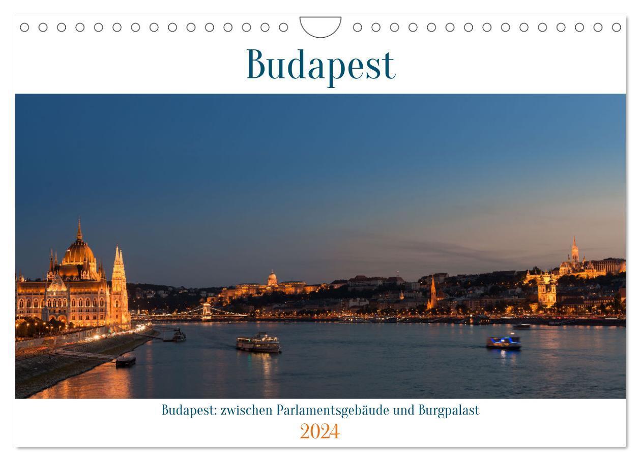Cover: 9783675776708 | Budapest: zwischen Parlamentsgebäude und Burgpalast (Wandkalender...