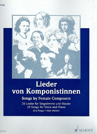 Cover: 9790001081108 | Songs by Female Composers | 25 Songs | Buch | 1992 | Schott Music