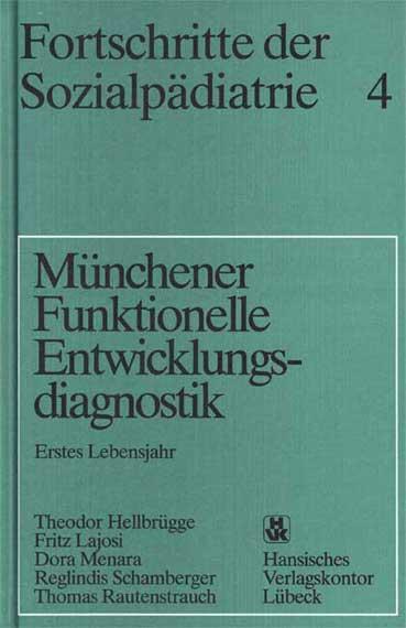 Cover: 9783873020825 | Fortschritte der Sozialpädiatrie 4: Münchener Funktionelle...