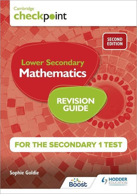 Cover: 9781398342866 | Cambridge Checkpoint Lower Secondary Mathematics | Sophie Goldie