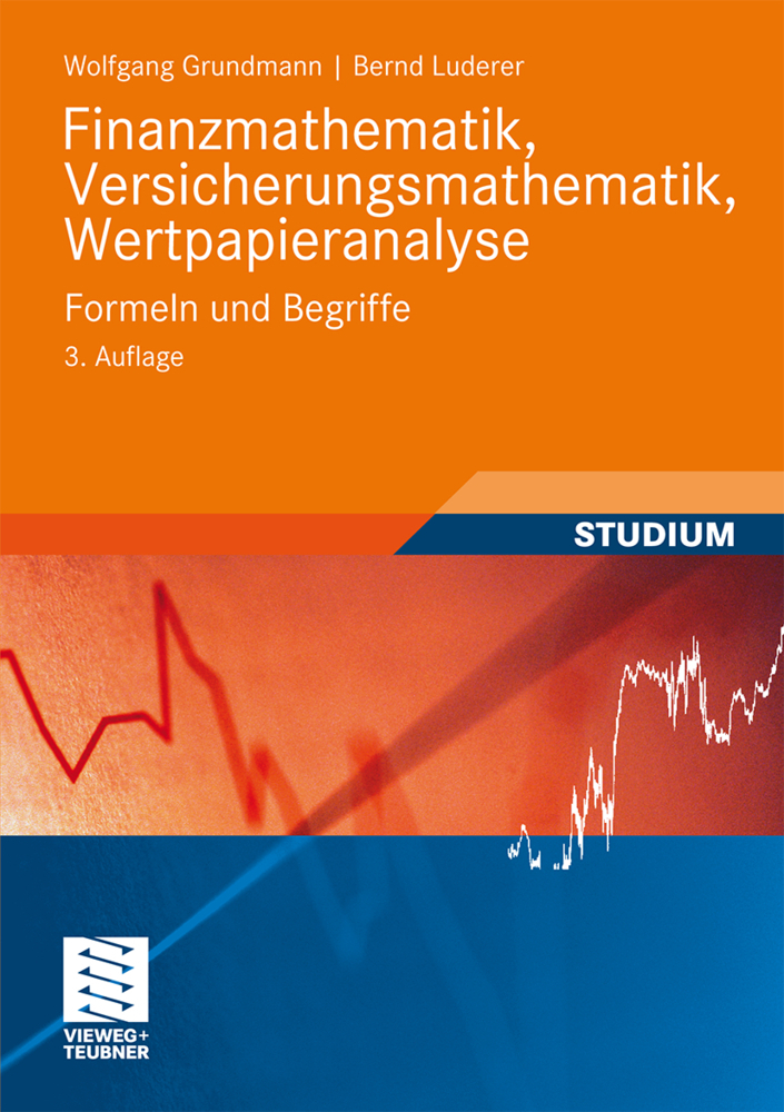 Cover: 9783834808202 | Finanzmathematik, Versicherungsmathematik, Wertpapieranalyse | Buch
