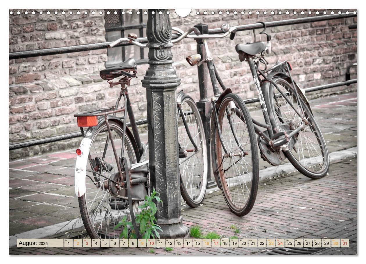 Bild: 9783435155699 | Fahrrad Alltag - Film Noir Style (Wandkalender 2025 DIN A3 quer),...