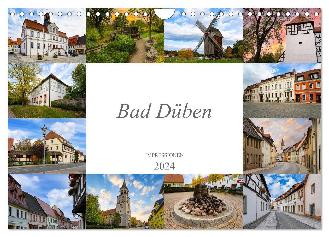 Cover: 9783675655034 | Bad Düben Impressionen (Wandkalender 2024 DIN A4 quer), CALVENDO...