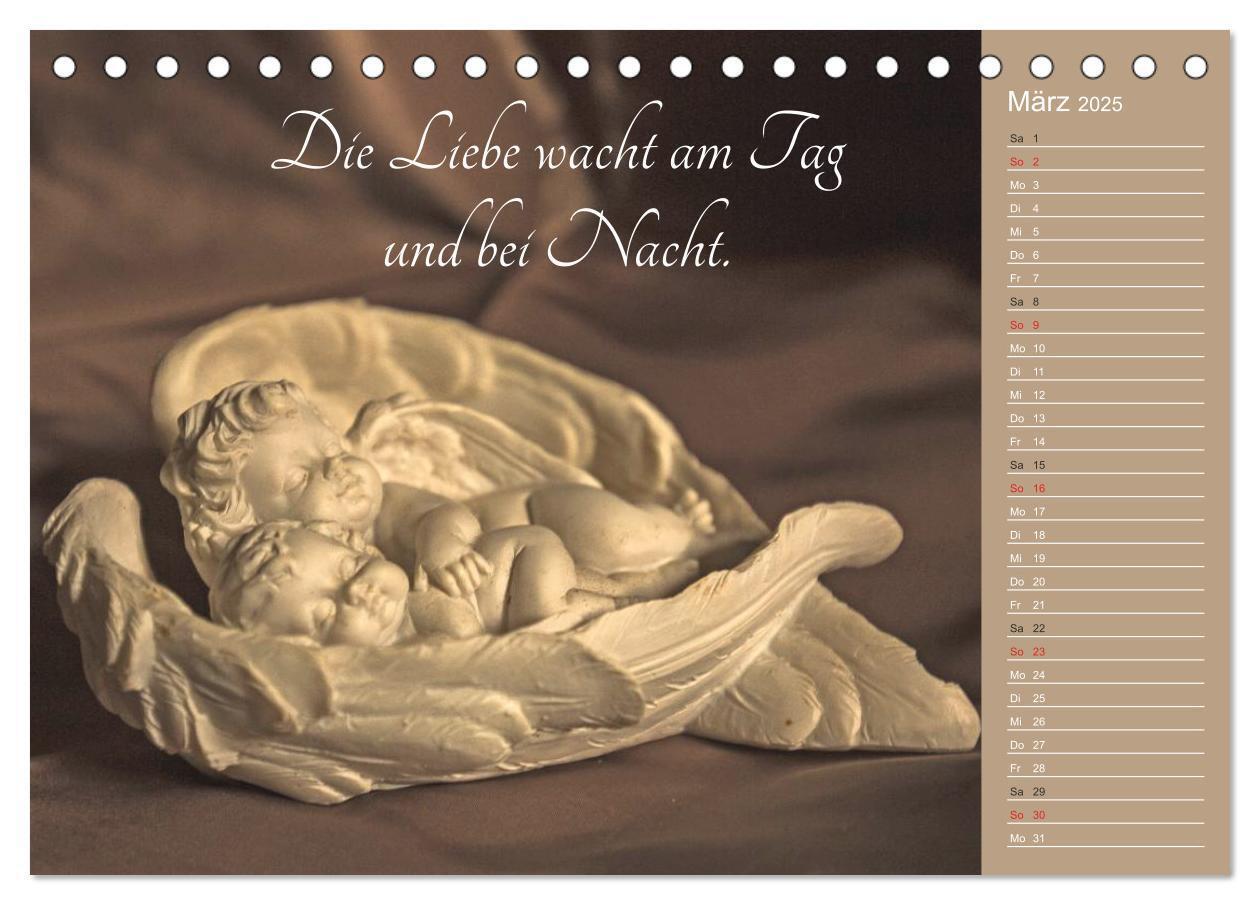 Bild: 9783435502189 | Engel - Die Worte der Liebe (Tischkalender 2025 DIN A5 quer),...