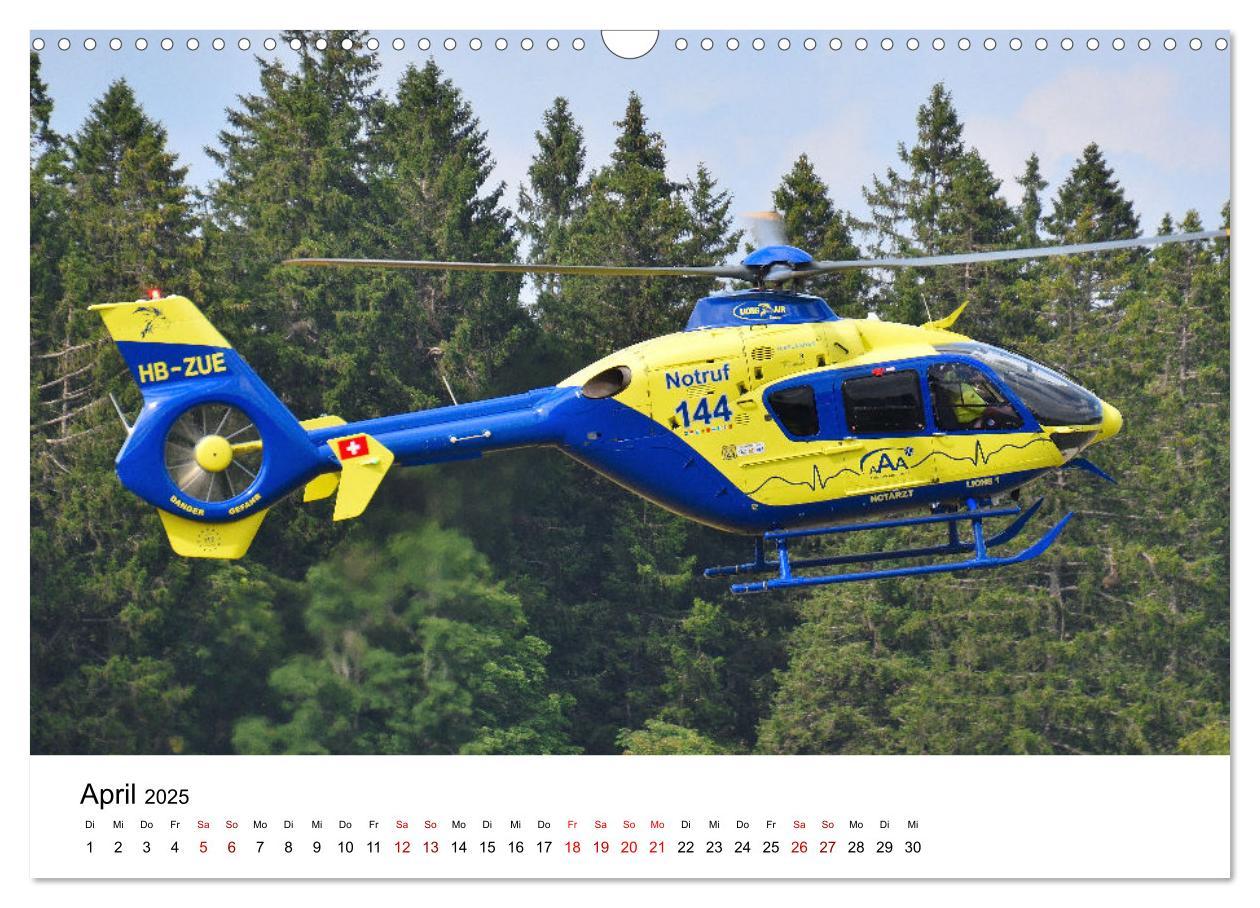 Bild: 9783435015818 | Rettungshubschrauber in Action (Wandkalender 2025 DIN A3 quer),...