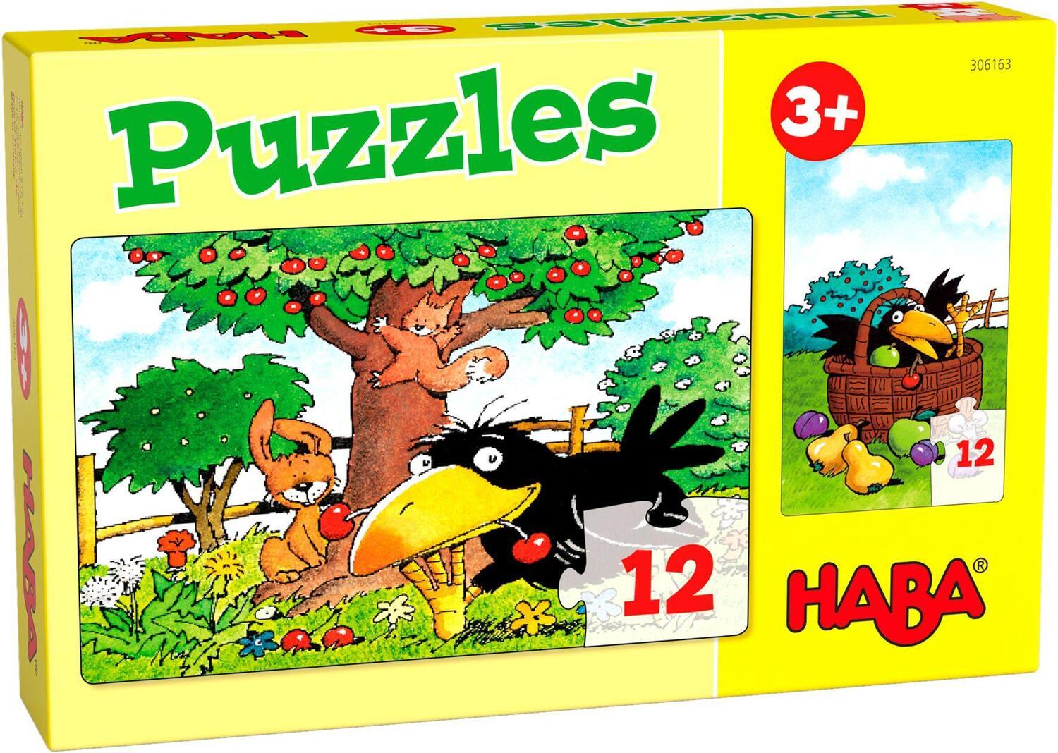 Cover: 4010168256689 | Puzzles Obstgarten. 2 x 12 Teile | Spiel | Deutsch | 2021 | HABA