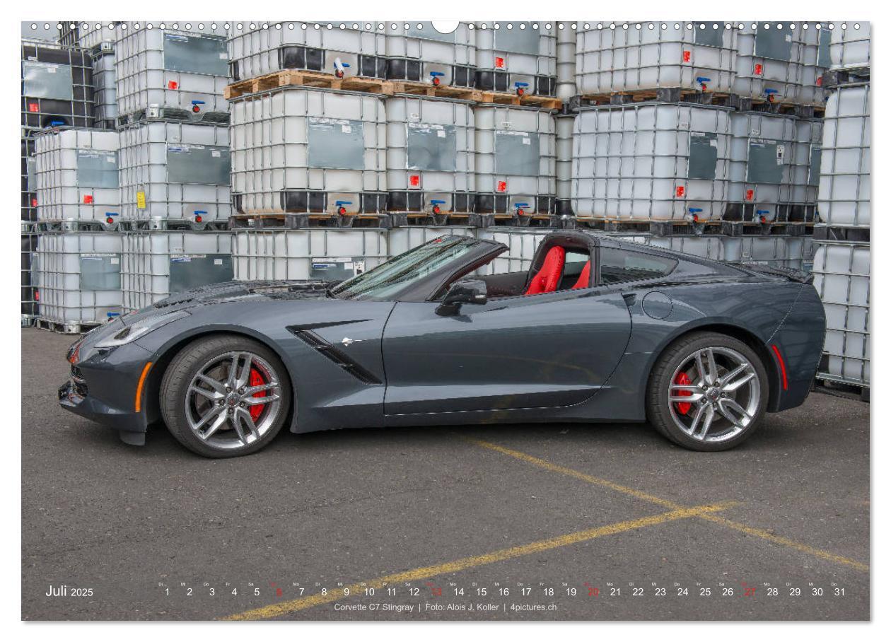 Bild: 9783435572960 | Corvette - Die US Ikone 2025 (Wandkalender 2025 DIN A2 quer),...