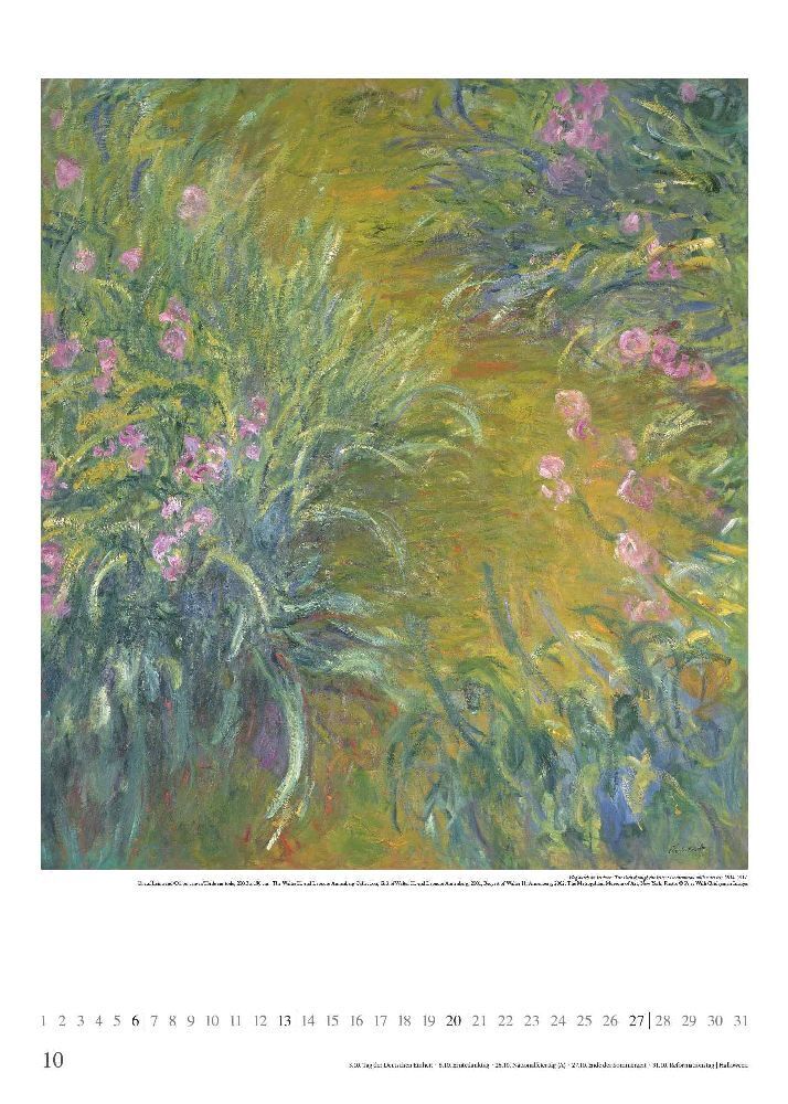 Bild: 4250809650975 | Claude Monet 2024 - Kunst-Kalender - Poster-Kalender - 50x70 | 28 S.