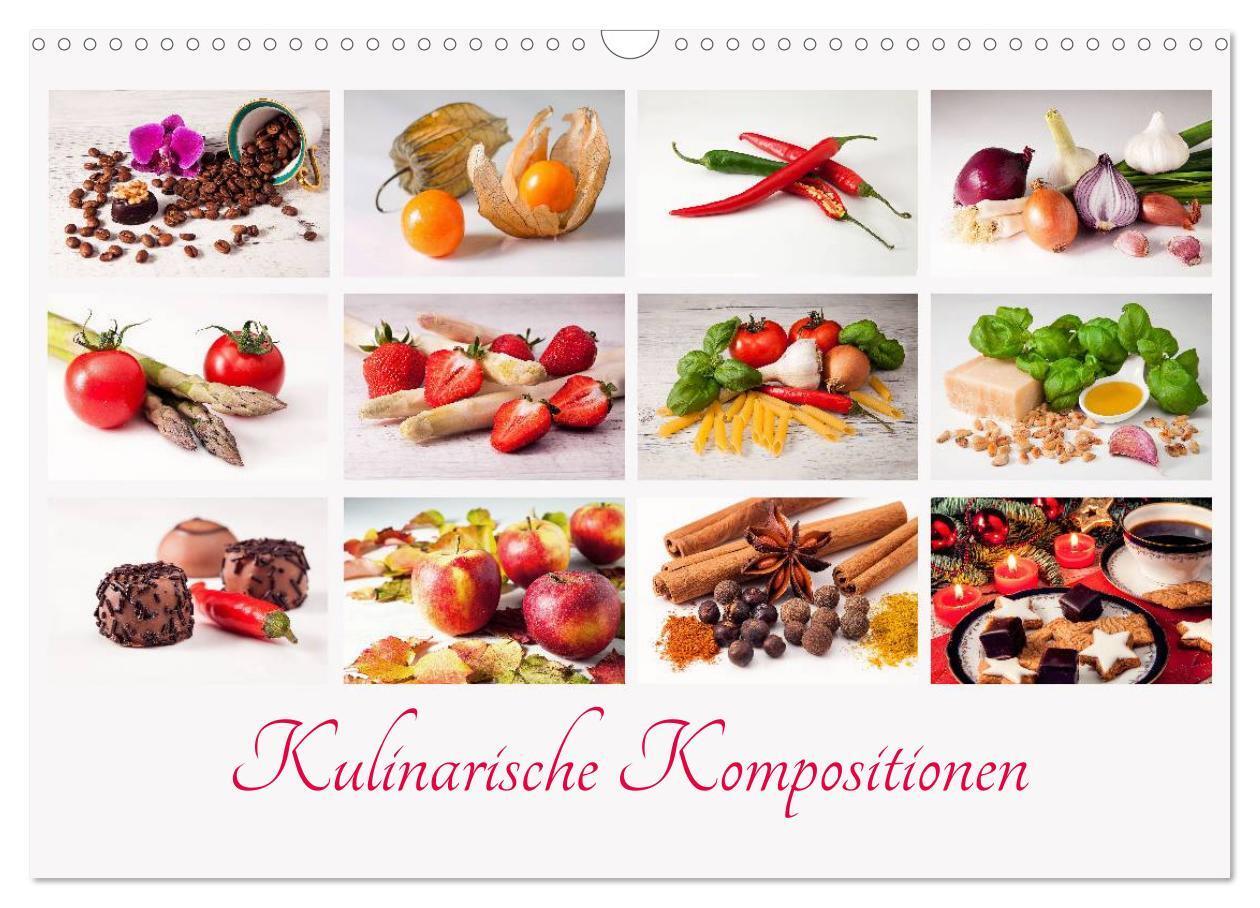 Cover: 9783383395222 | Kulinarische Kompositionen (Wandkalender 2024 DIN A3 quer),...