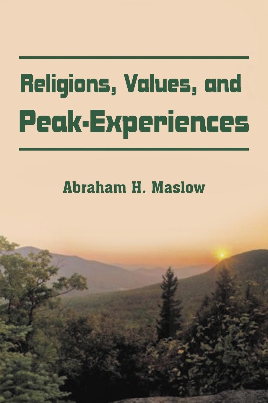 Cover: 9781607967576 | Religions, Values, and Peak-Experiences | Abraham H Maslow | Buch