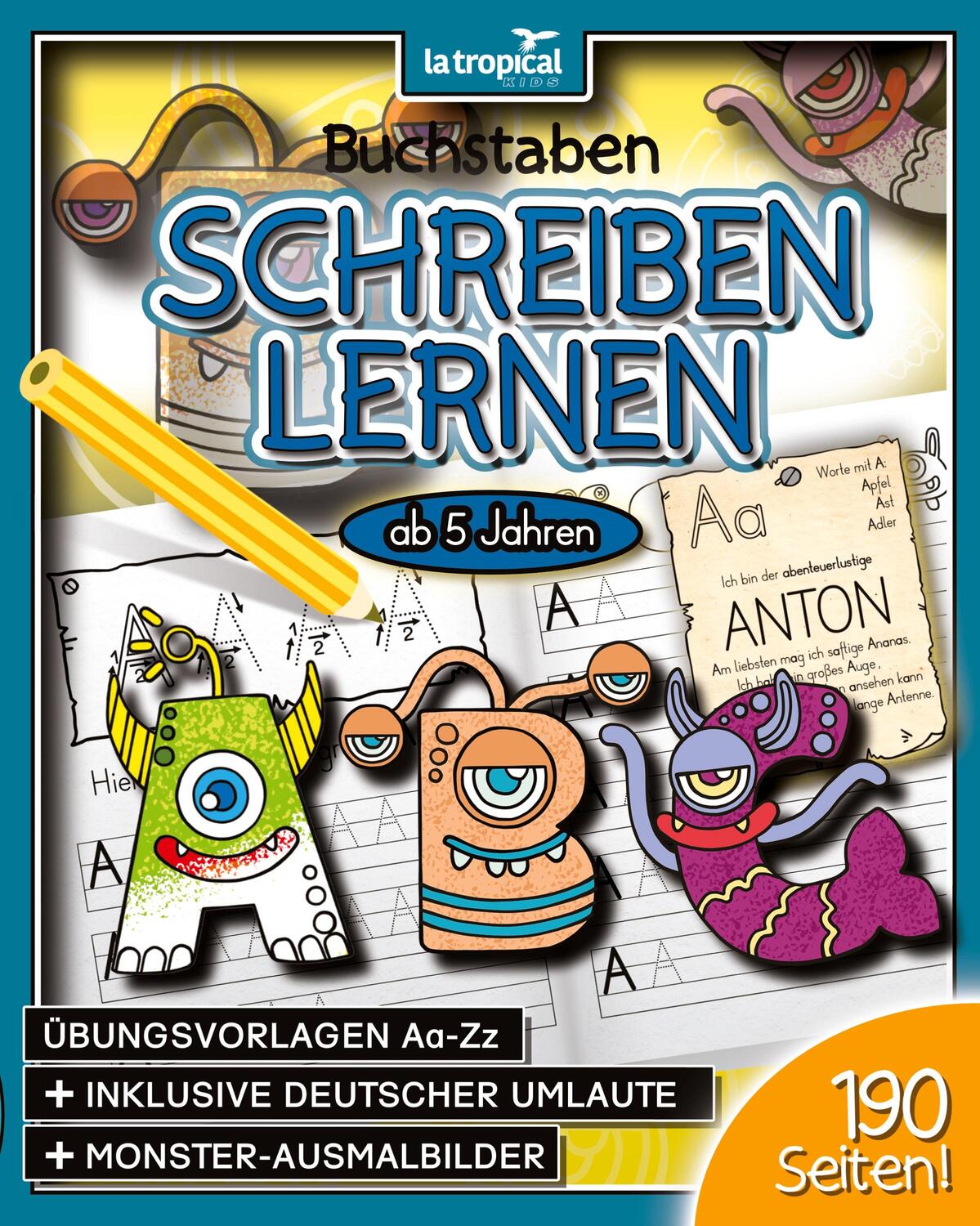 Cover: 9783969080399 | Buchstaben schreiben lernen ab 5 Jahren | David Ludwig | Taschenbuch