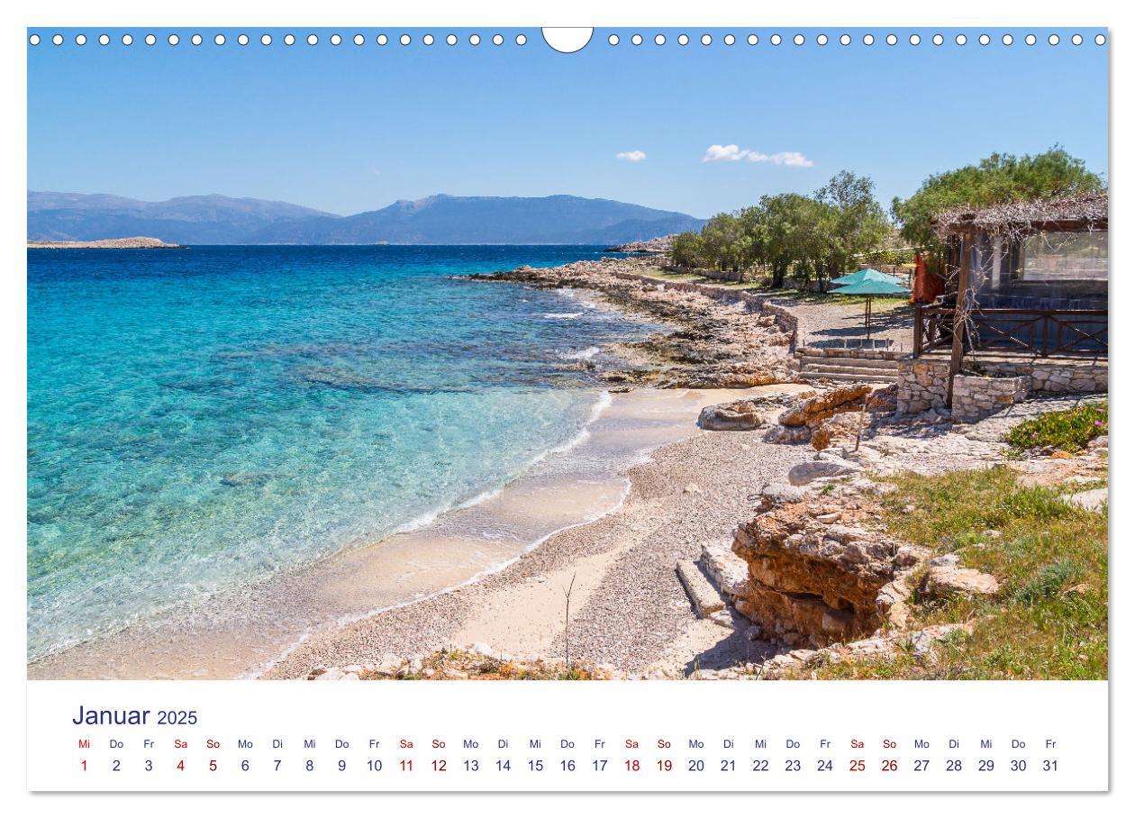 Bild: 9783383959172 | Insel Chalki (Wandkalender 2025 DIN A3 quer), CALVENDO Monatskalender