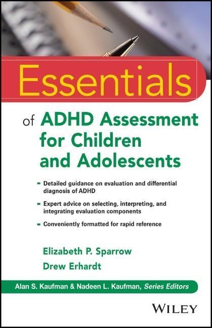 Cover: 9781118112700 | Essentials of ADHD Assessment for Children and Adolescents | Buch
