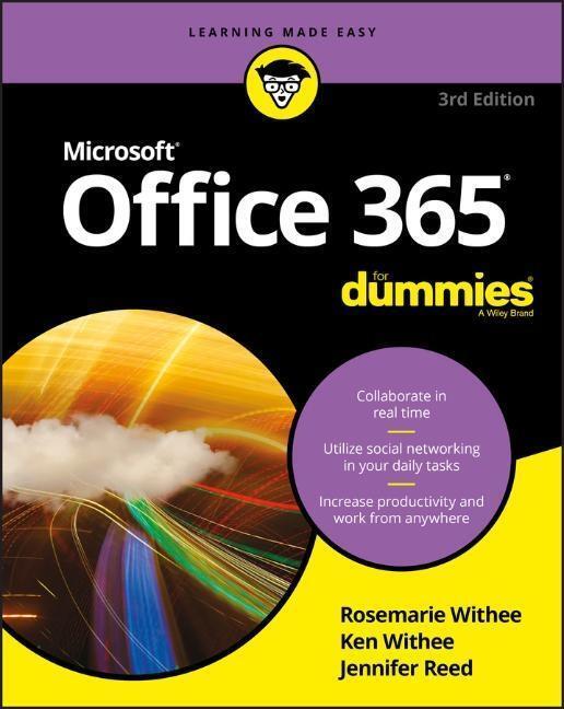 Cover: 9781119513353 | Office 365 For Dummies | Rosemarie Withee (u. a.) | Taschenbuch | 2018