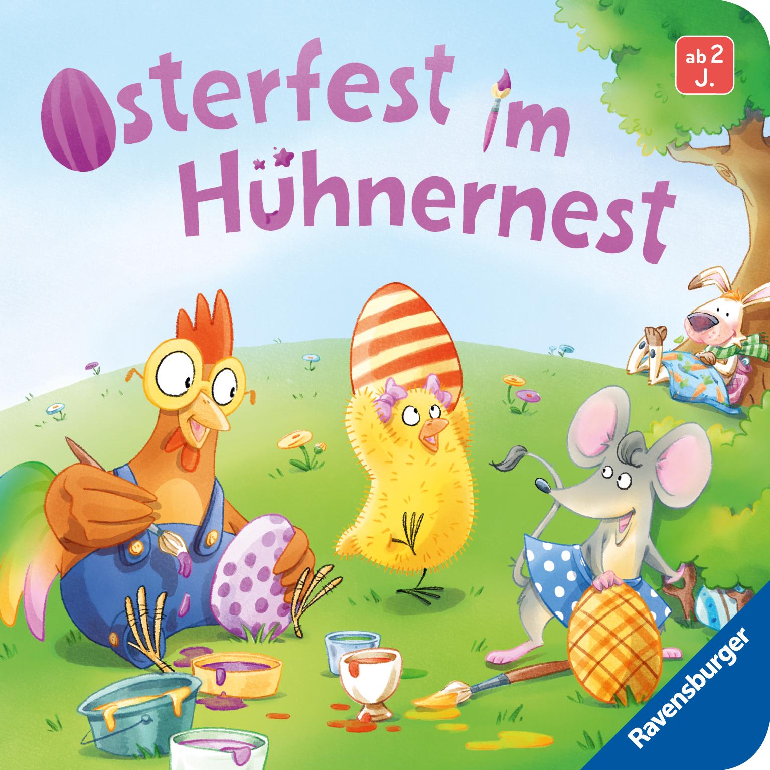 Cover: 9783473420988 | Osterfest im Hühnernest: Kinderbuch ab 2 Jahren, kleines Geschenk...