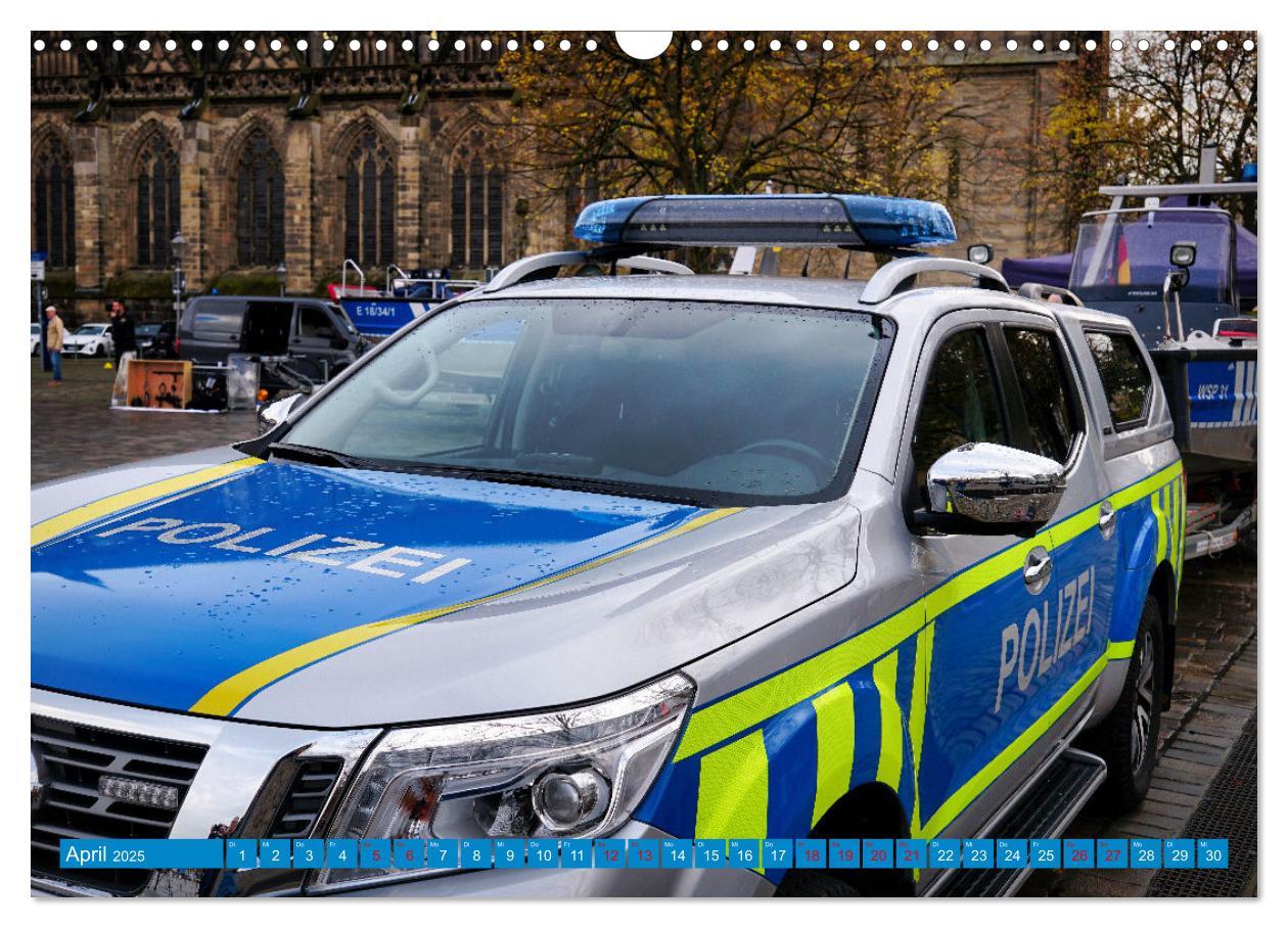 Bild: 9783383908248 | Aktionstag der Polizei (Wandkalender 2025 DIN A3 quer), CALVENDO...