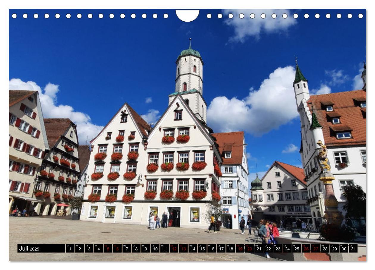 Bild: 9783435098125 | Biberach an der Riß (Wandkalender 2025 DIN A4 quer), CALVENDO...