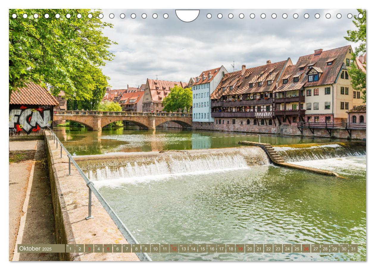 Bild: 9783435299683 | Nürnberg - Historische Altstadt (Wandkalender 2025 DIN A4 quer),...