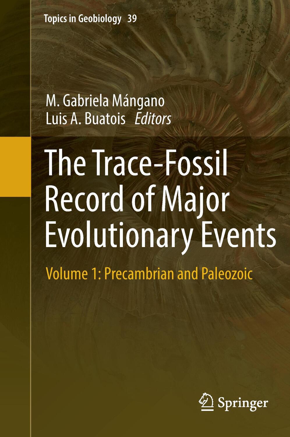 Cover: 9789401795999 | The Trace-Fossil Record of Major Evolutionary Events | Buatois (u. a.)