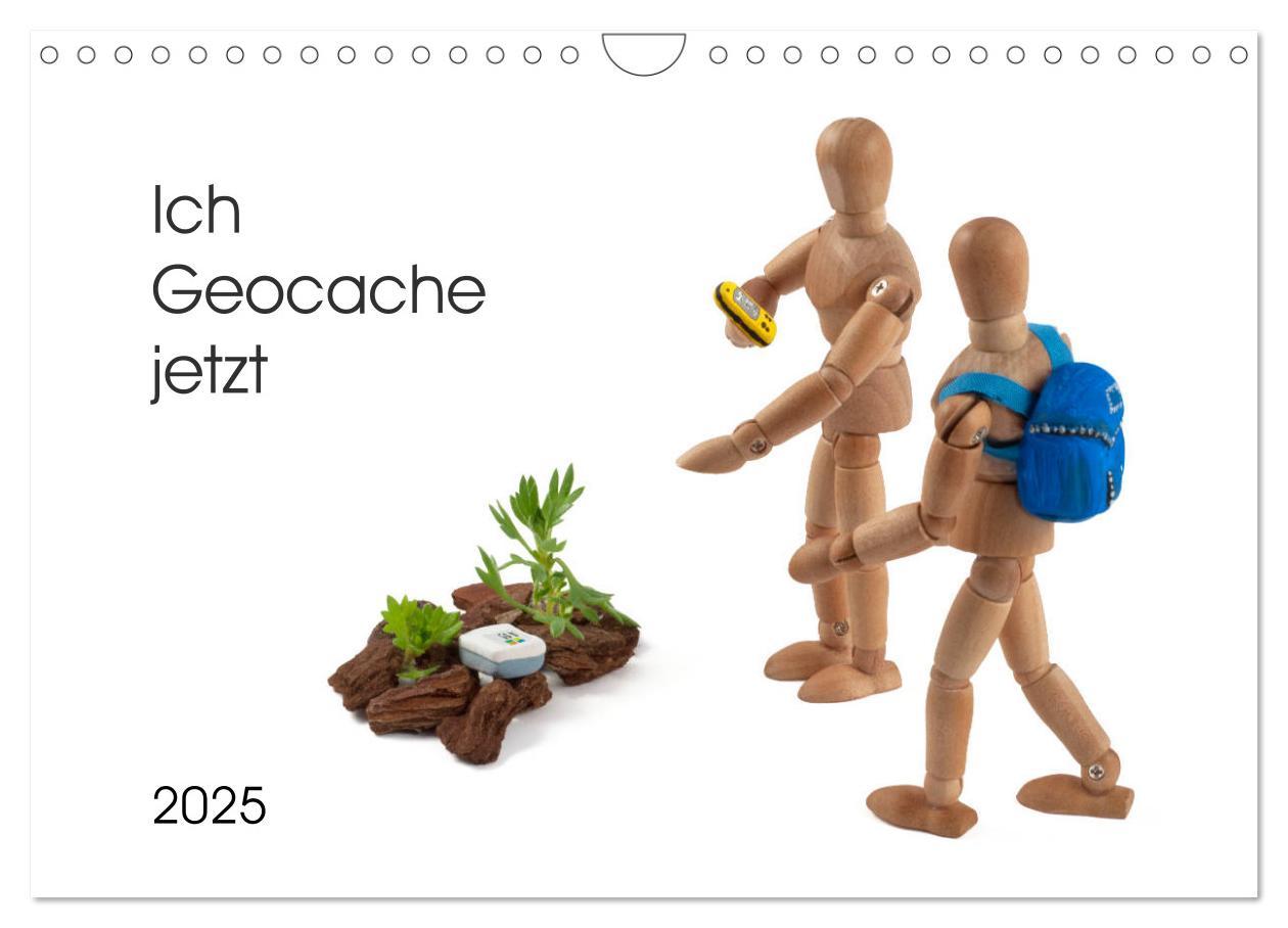 Cover: 9783435138180 | Ich Geocache jetzt (Wandkalender 2025 DIN A4 quer), CALVENDO...