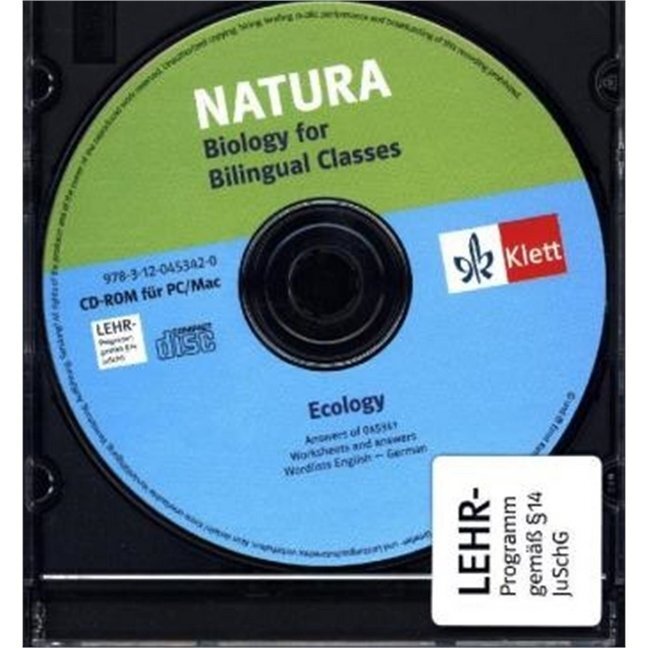 Cover: 9783120453420 | Natura Biology Ecology, CD-ROM | CD-ROM | Natura Biology | Englisch