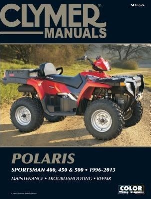 Cover: 9781599696393 | Polaris 400, 450 &amp; 500 Sportsman ATV (1996-2013) Service Repair Manual