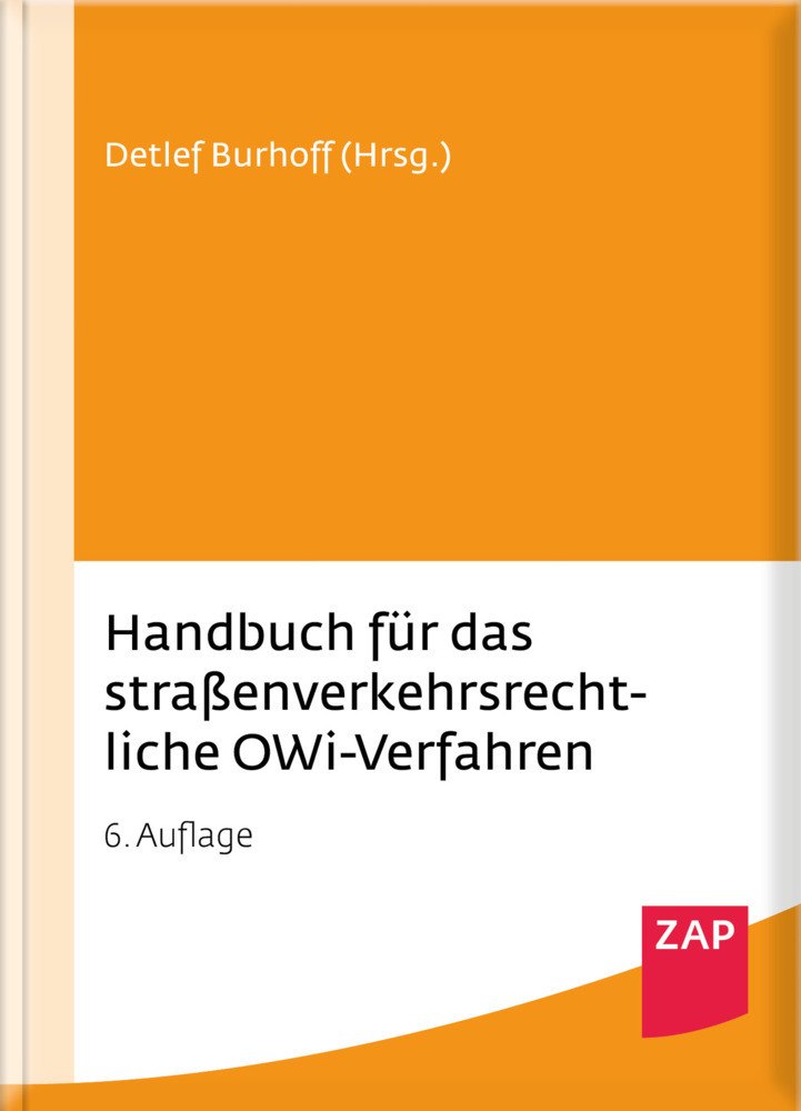 Cover: 9783750800120 | Handbuch für das straßenverkehrsrechtliche OWi-Verfahren | Buch | L