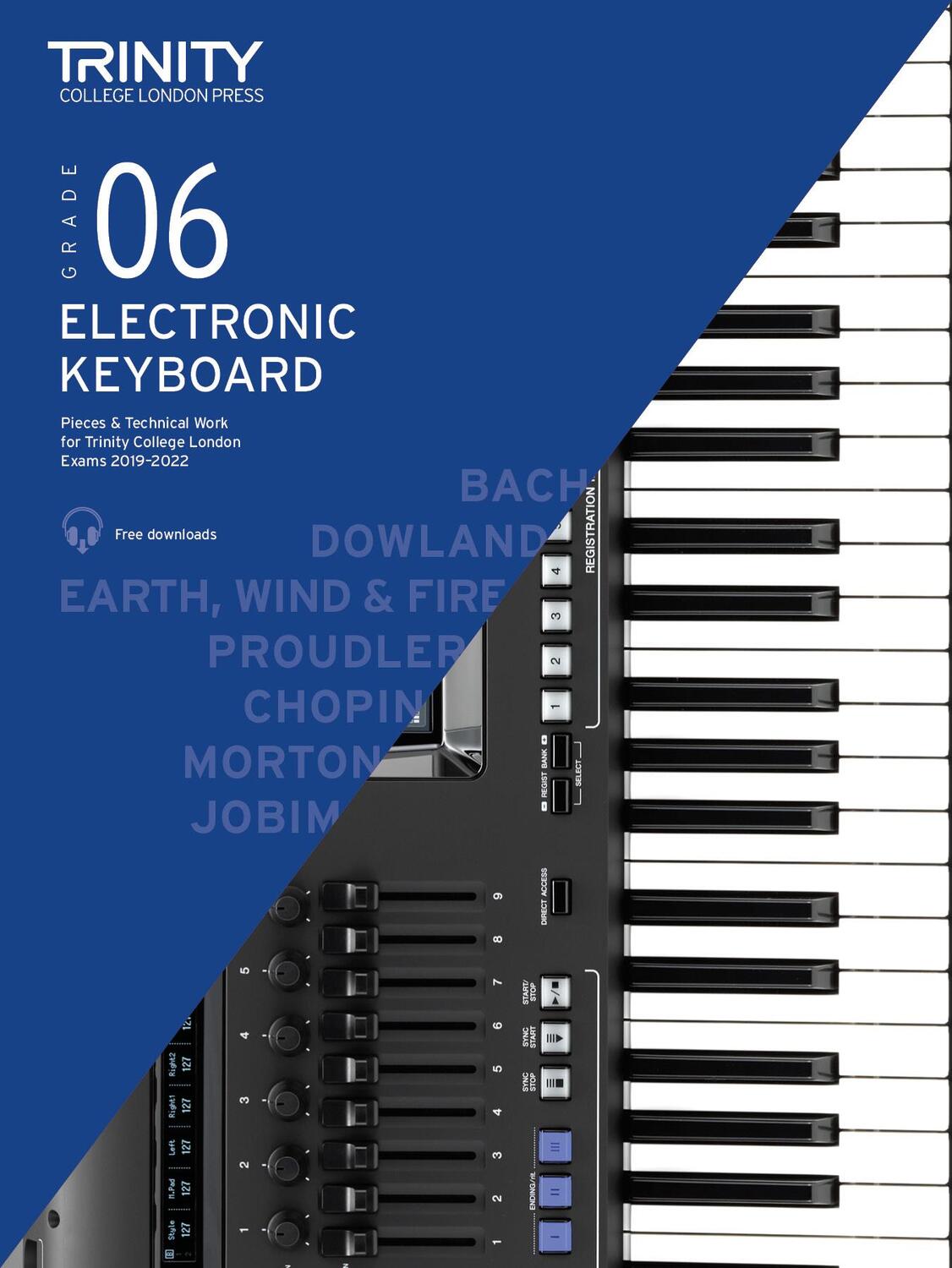 Cover: 9780857367839 | Electronic Keyboard Exam Pieces &amp; Technical Work 2019-2022: Grade 6