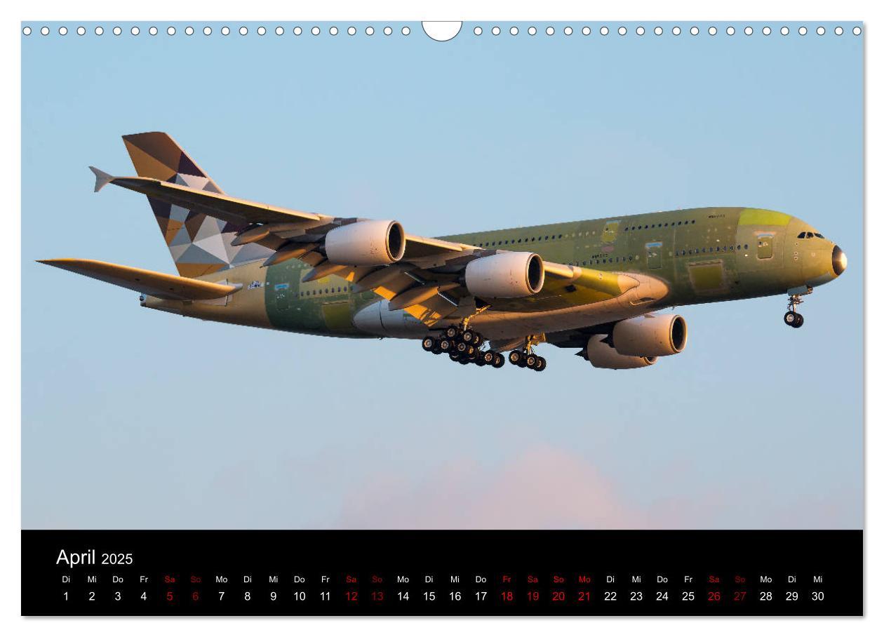 Bild: 9783435399987 | Leidenschaft Flugzeuge (Wandkalender 2025 DIN A3 quer), CALVENDO...