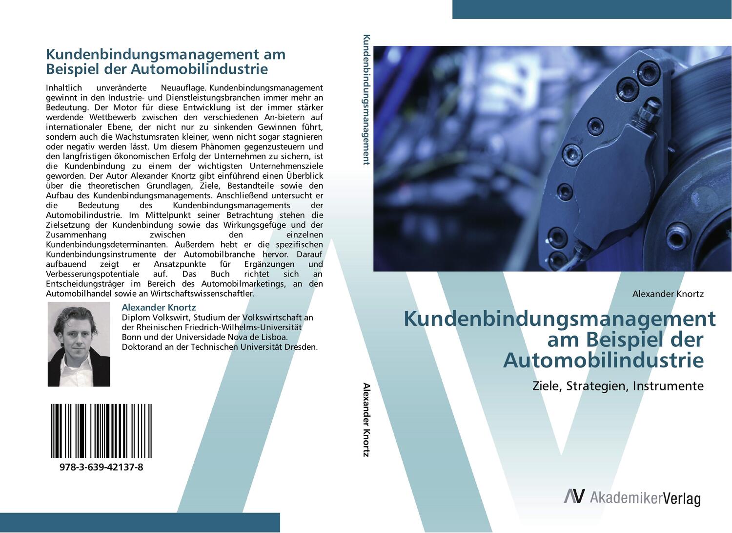 Cover: 9783639421378 | Kundenbindungsmanagement am Beispiel der Automobilindustrie | Knortz