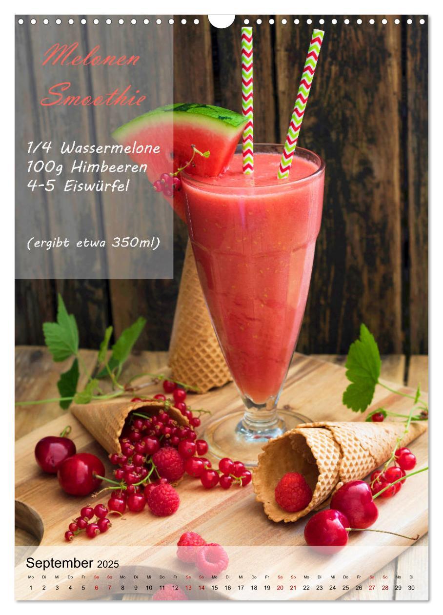 Bild: 9783435985548 | Smoothies zum Selbermachen (Wandkalender 2025 DIN A3 hoch),...