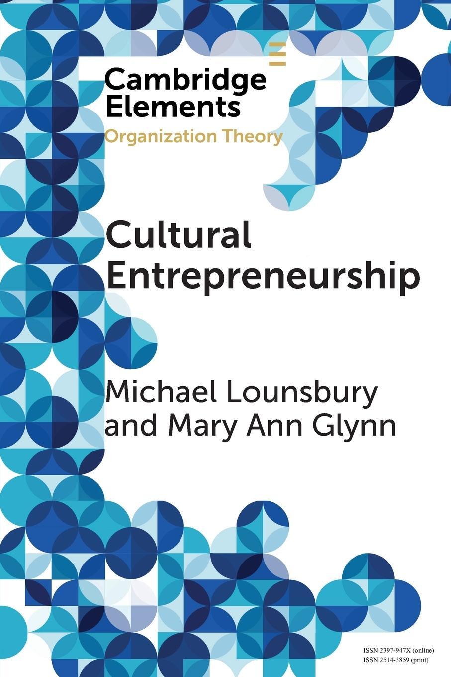 Cover: 9781108439275 | Cultural Entrepreneurship | Michael Lounsbury | Taschenbuch | Englisch