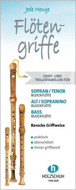 Cover: 9783864340390 | Jede Menge Flötengriffe | Broschüre | im praktischen Schuber | Deutsch