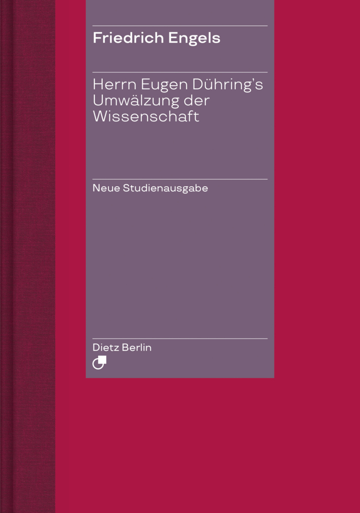Cover: 9783320023690 | Herrn Eugen Dühring's Umwälzung der Wissenschaft | Neue Studienausgabe