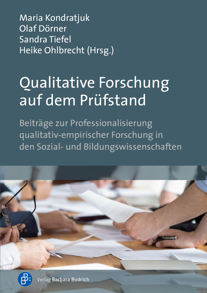 Cover: 9783847426189 | Qualitative Forschung auf dem Prüfstand | Maria Kondratjuk (u. a.)