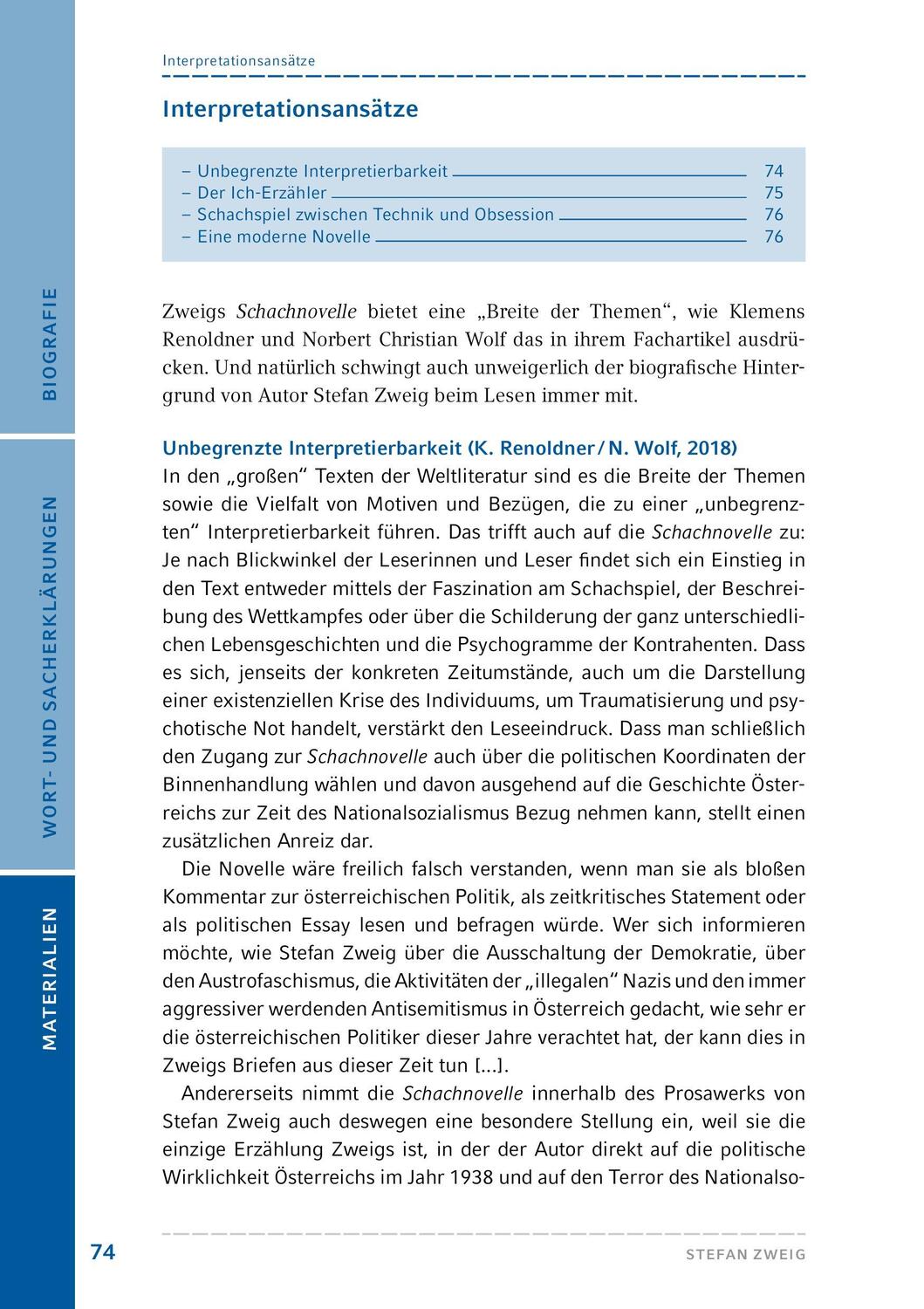 Bild: 9783804425712 | Schachnovelle (Textausgabe) | Stefan Zweig | Taschenbuch | Deutsch