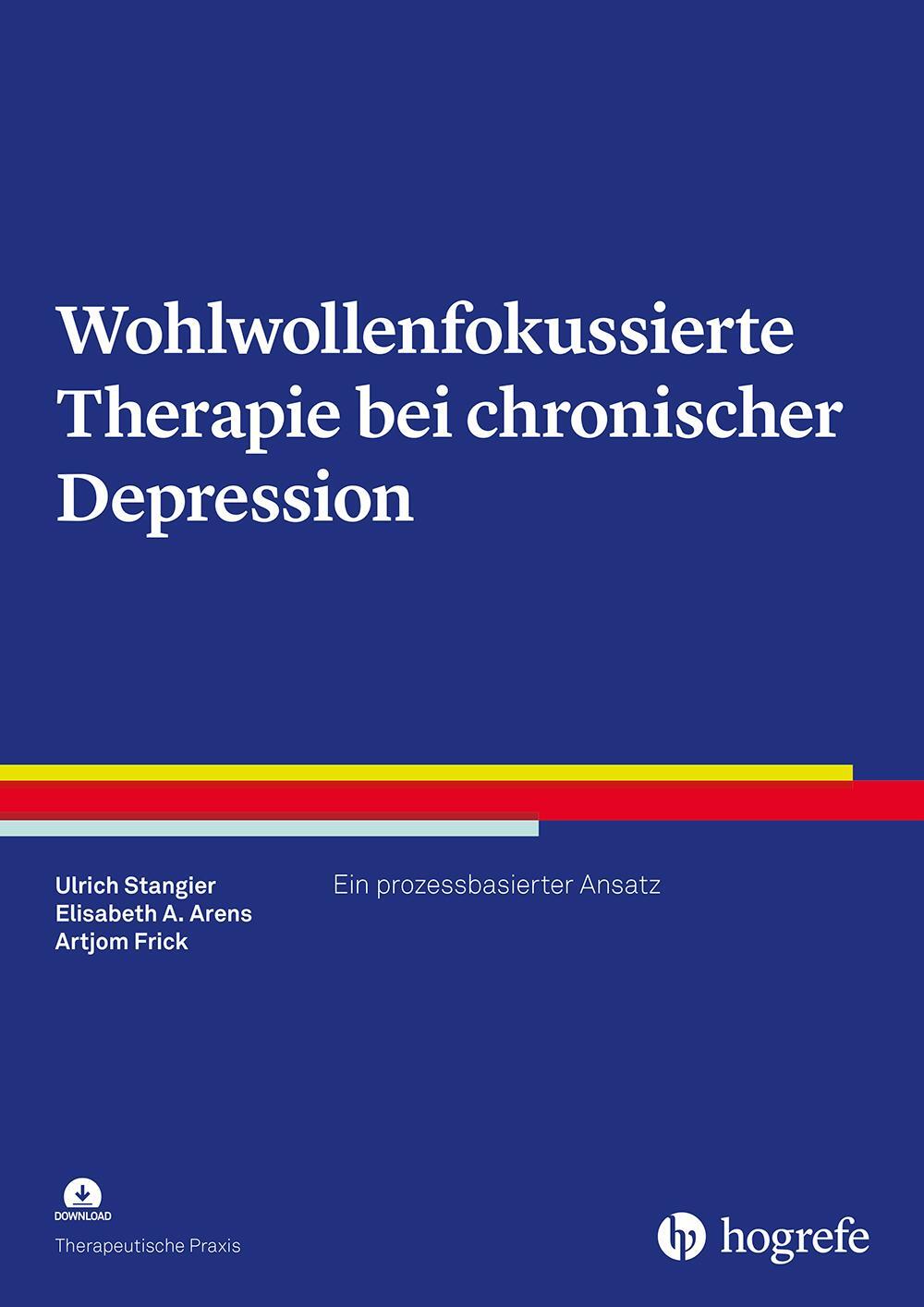Cover: 9783801731533 | Wohlwollenfokussierte Therapie bei chronischer Depression | Buch
