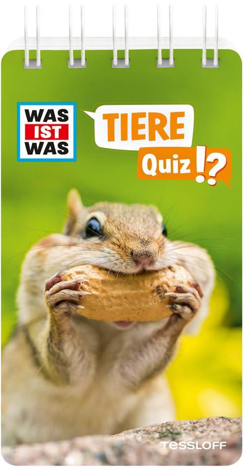Cover: 9783788677763 | WAS IST WAS Quiz Tiere | Taschenbuch | WAS IST WAS Quizblöcke | 80 S.