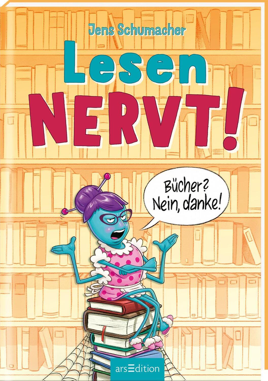 Cover: 9783845854823 | Lesen NERVT! - Bücher? Nein, danke! (Lesen nervt! 1) | Jens Schumacher