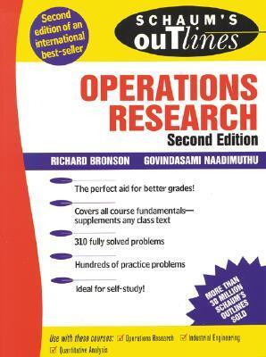 Cover: 9780070080201 | Schaum's Outline of Operations Research | Richard Bronson (u. a.)